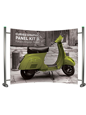 Linear Curved Graphic Panel Kit B