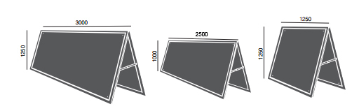 outdoor banner frame a frame