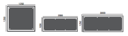 outdoor banner frame a frame